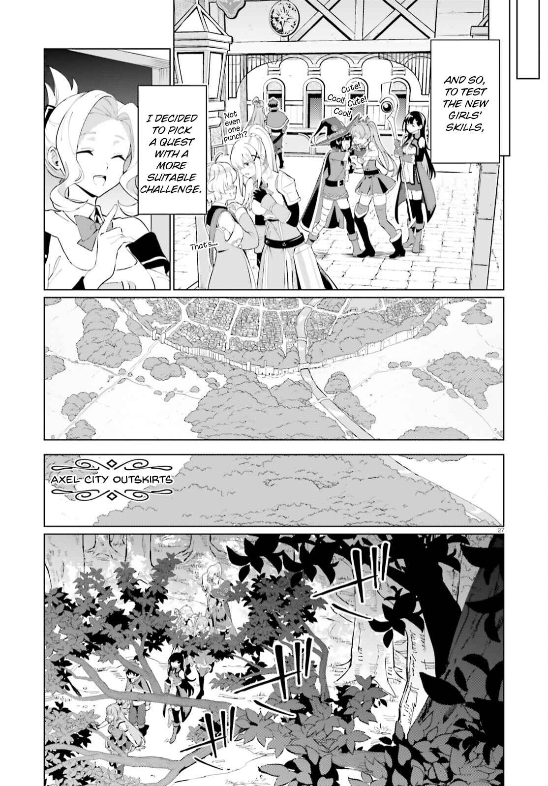Page 27 Chapter 2 Kono Subarashii Sekai ni Shukufuku o! Fantastic Days!