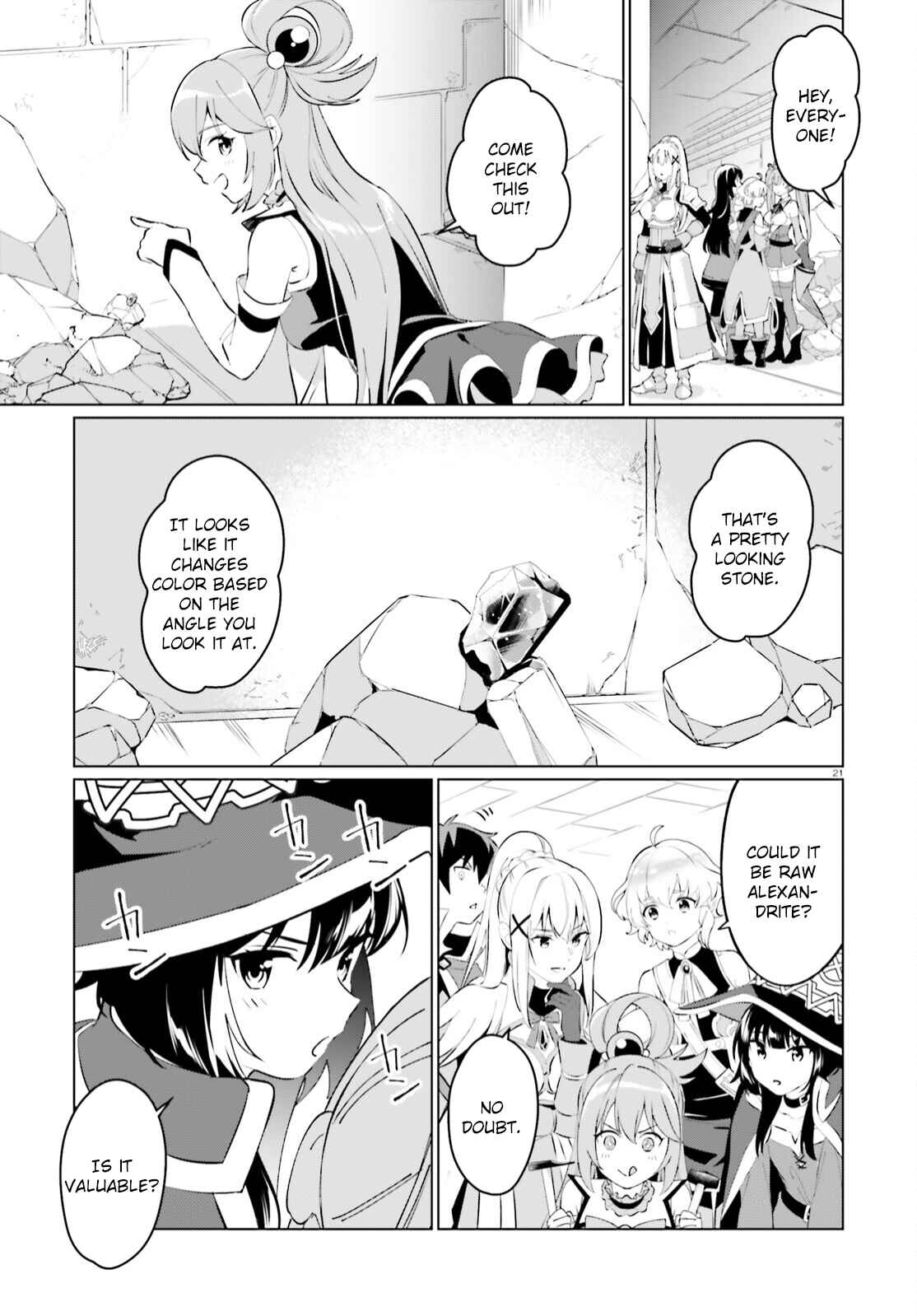 Page 21 Chapter 3 Kono Subarashii Sekai ni Shukufuku o! Fantastic Days!