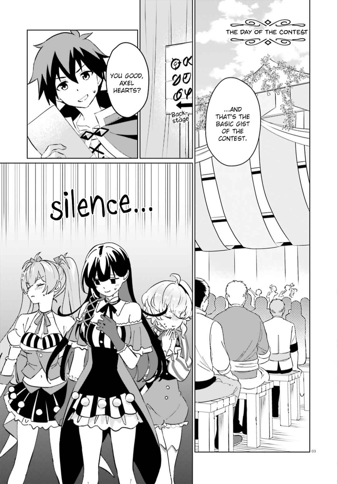 Page 3 Chapter 10 Kono Subarashii Sekai ni Shukufuku o! Fantastic Days!