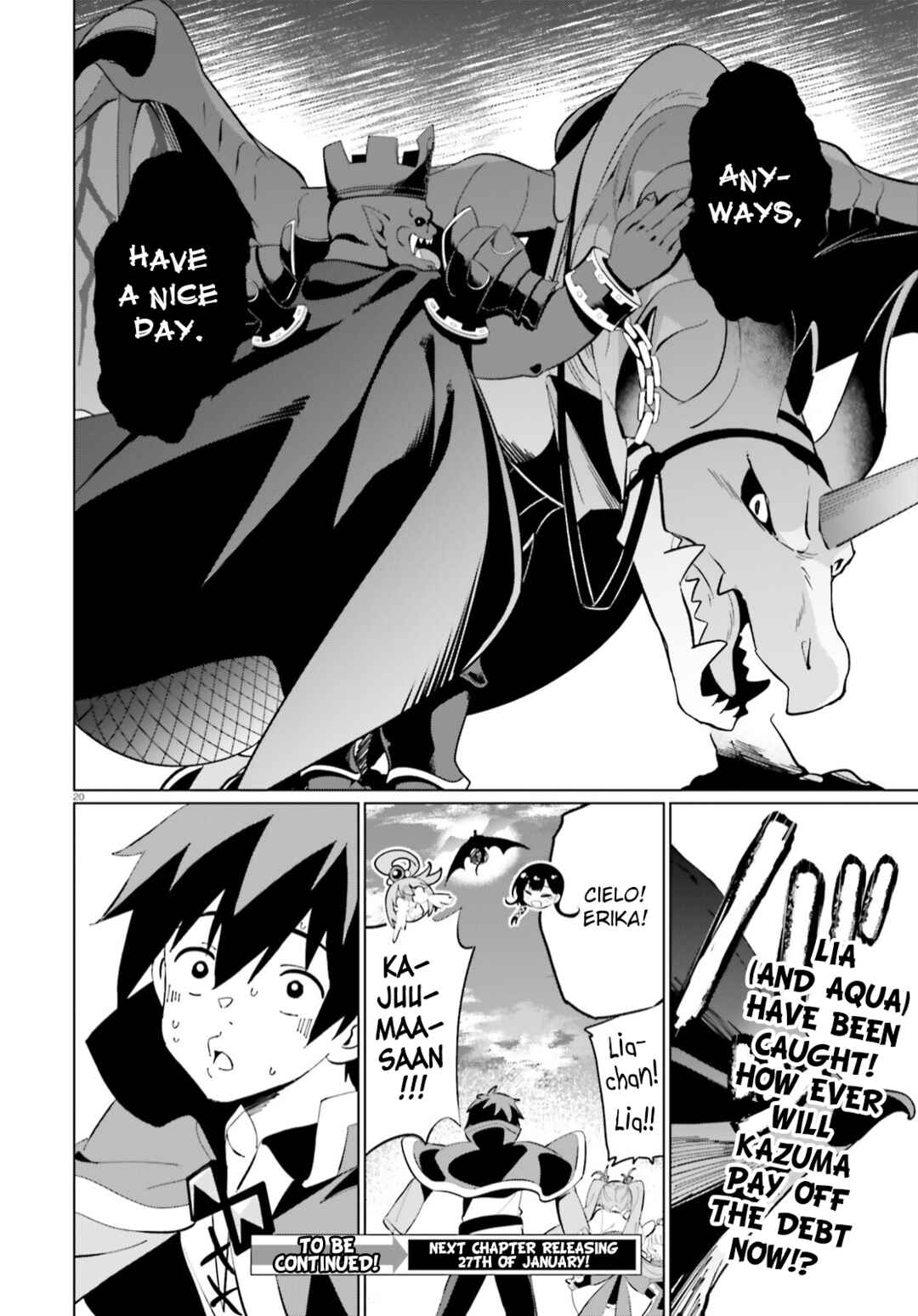Page 20 Chapter 11 Kono Subarashii Sekai ni Shukufuku o! Fantastic Days!
