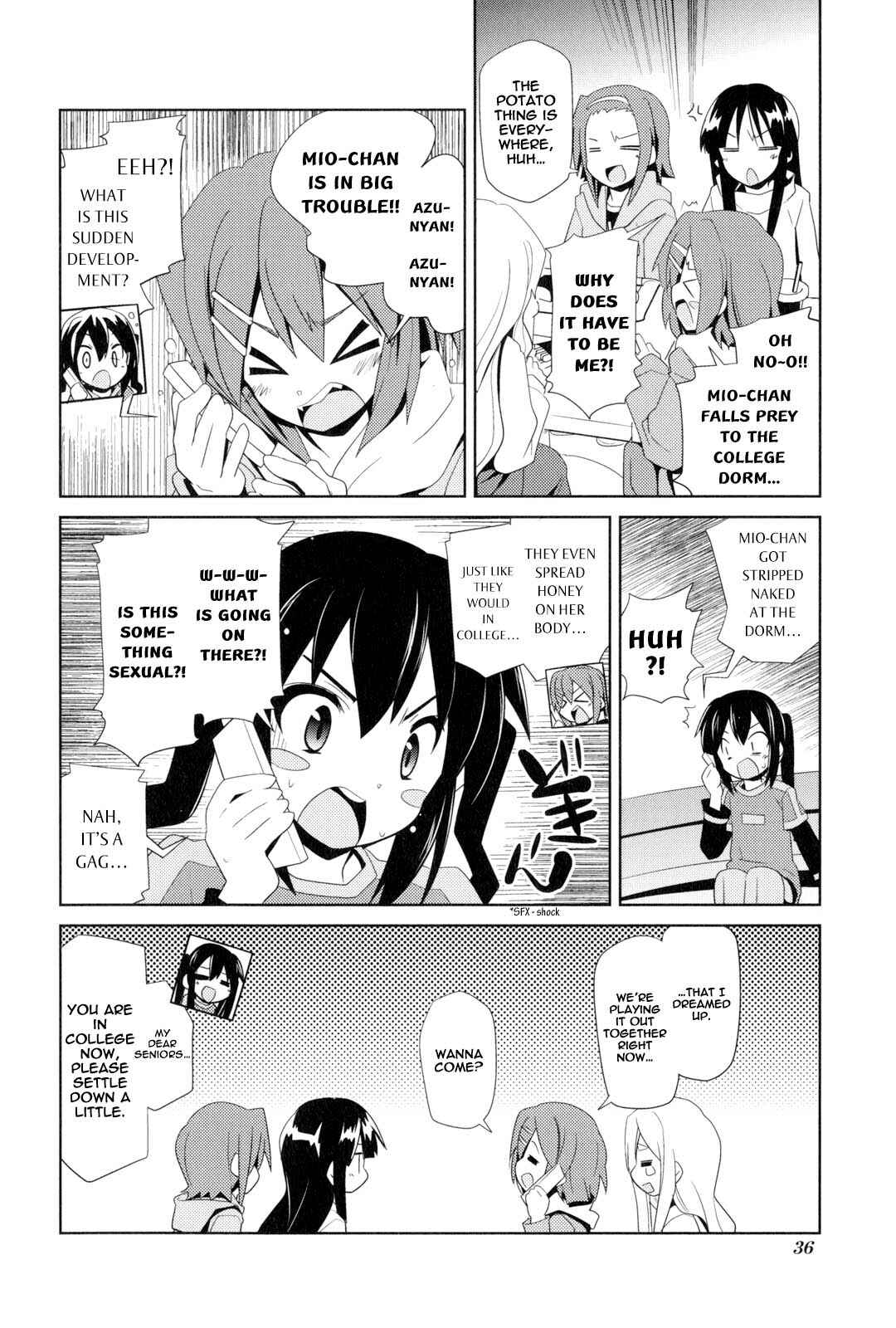Page 8 Chapter 5 K-ON! Story Anthology Comic