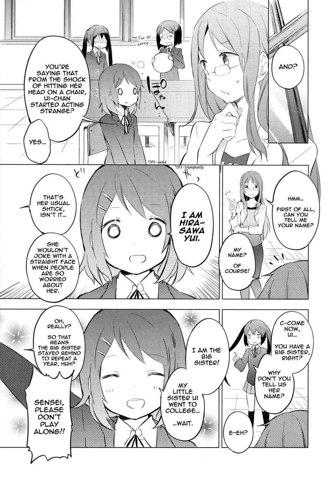 Page 3 Chapter 16 K-ON! Story Anthology Comic
