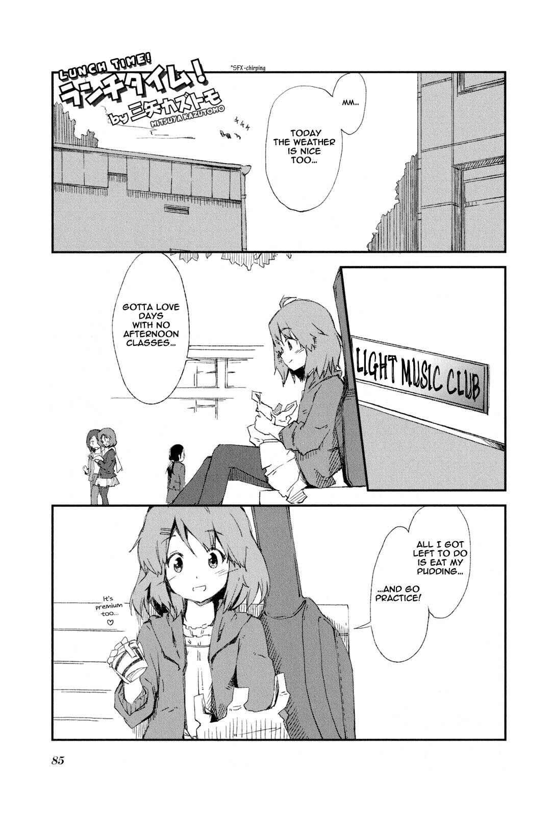 Page 1 Chapter 13 K-ON! Story Anthology Comic
