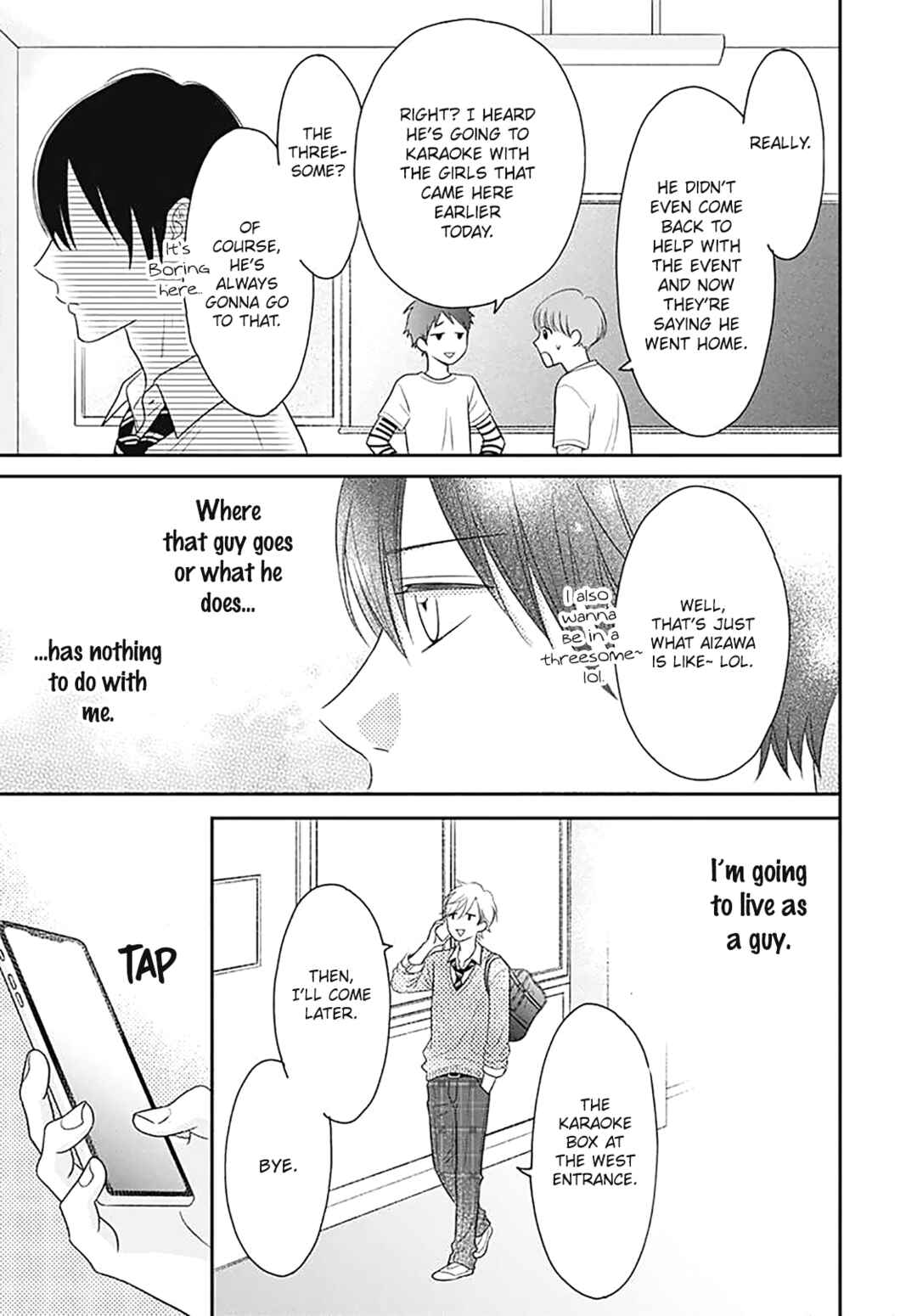 Page 13 Chapter 14 Ichinose-kun wa Koufun Dekinai