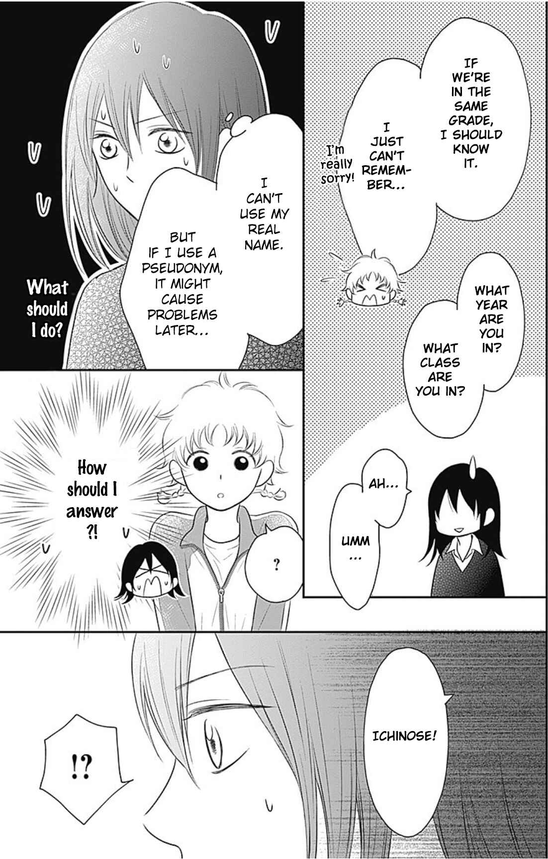 Page 16 Chapter 4 Ichinose-kun wa Koufun Dekinai