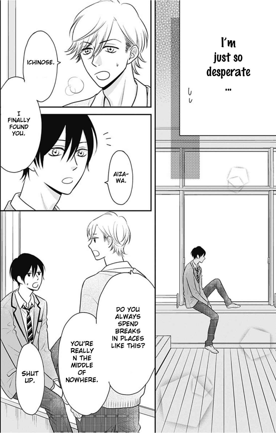 Page 21 Chapter 9 Ichinose-kun wa Koufun Dekinai