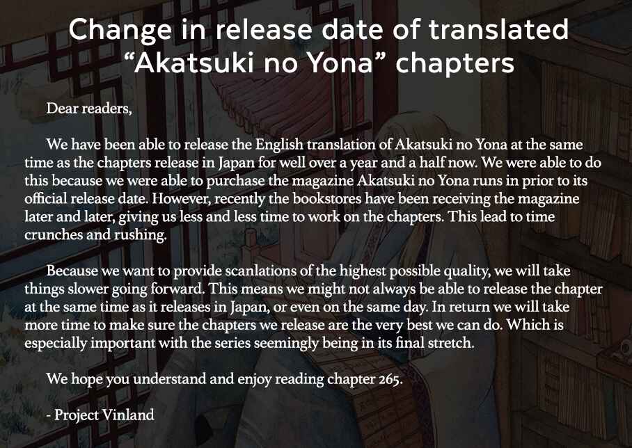 Page 2 Chapter 265 Akatsuki no Yona
