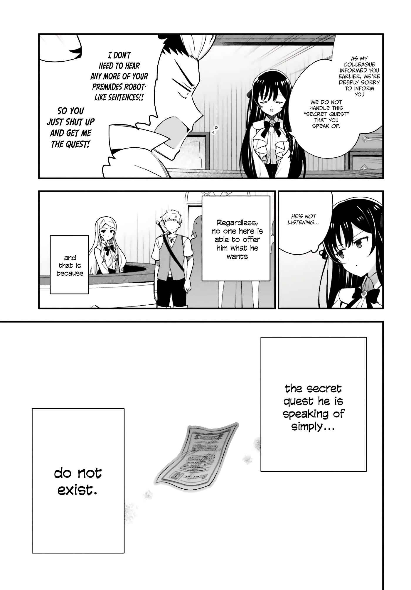 Page 18 Chapter 4 Guild no Uketsukejou Desu ga, Zangyou wa Iya Nanode Boss wo Solo Toubatsu Shiyou to Omoimasu