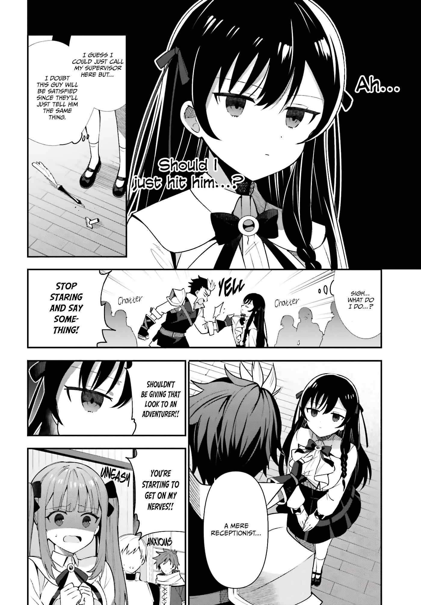 Page 21 Chapter 4 Guild no Uketsukejou Desu ga, Zangyou wa Iya Nanode Boss wo Solo Toubatsu Shiyou to Omoimasu