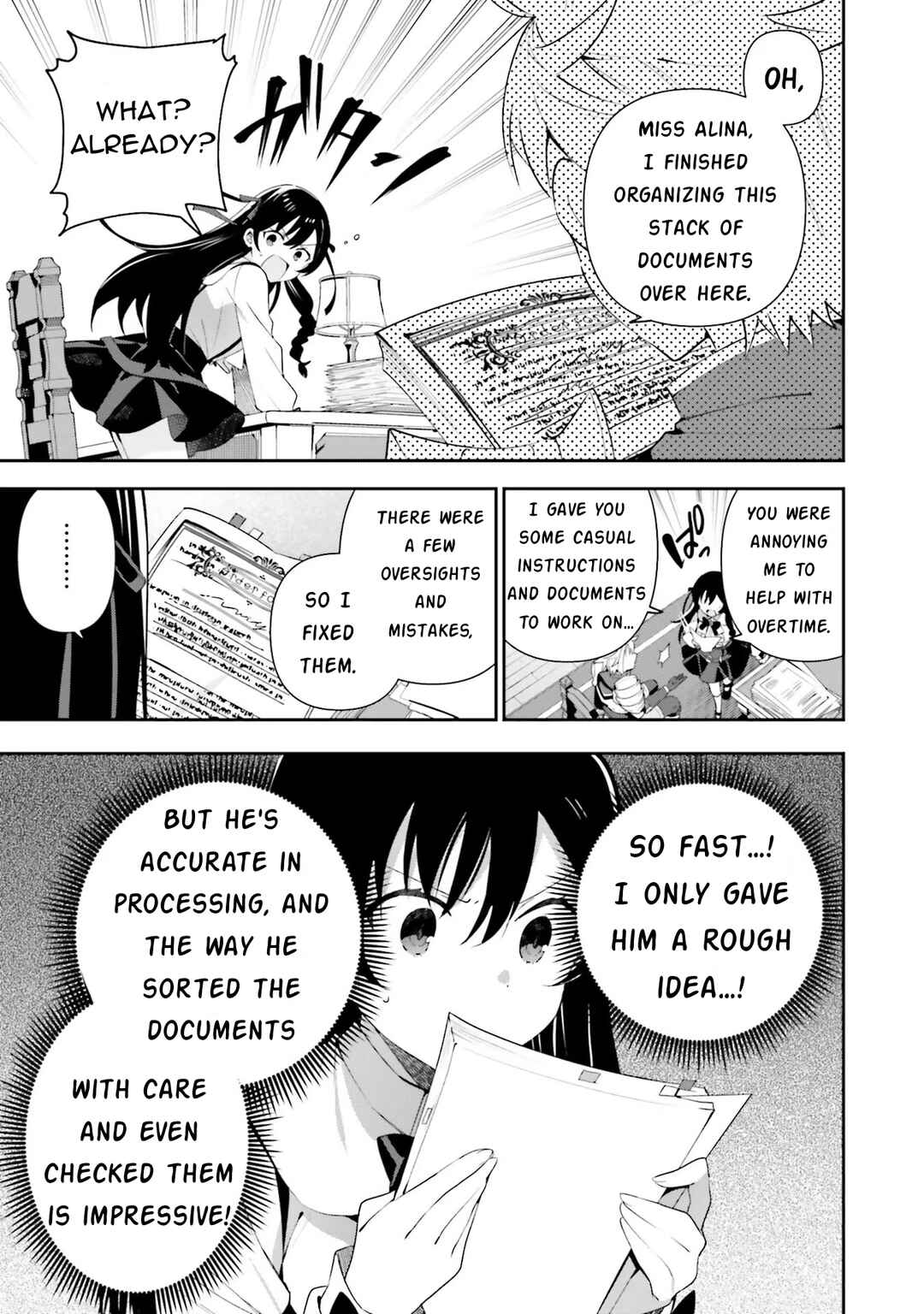 Page 11 Chapter 7 Guild no Uketsukejou Desu ga, Zangyou wa Iya Nanode Boss wo Solo Toubatsu Shiyou to Omoimasu
