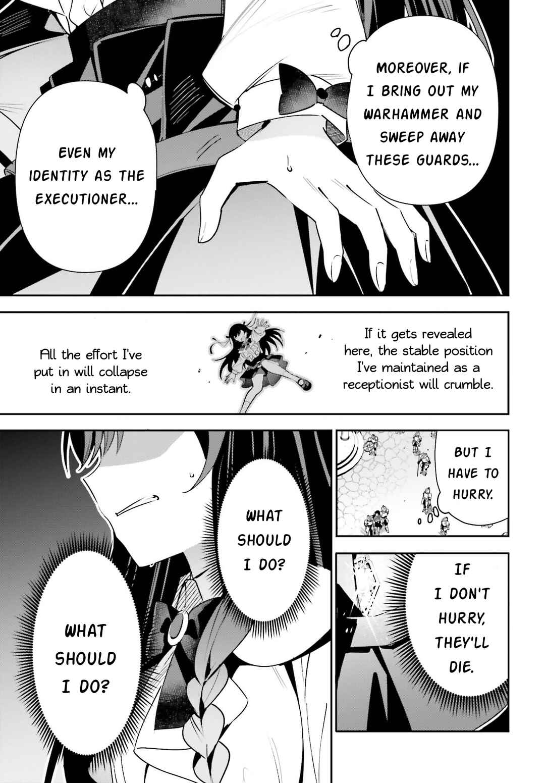 Page 17 Chapter 19 Guild no Uketsukejou Desu ga, Zangyou wa Iya Nanode Boss wo Solo Toubatsu Shiyou to Omoimasu