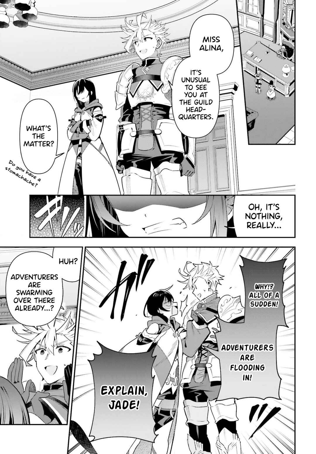 Page 17 Chapter 25 Guild no Uketsukejou Desu ga, Zangyou wa Iya Nanode Boss wo Solo Toubatsu Shiyou to Omoimasu
