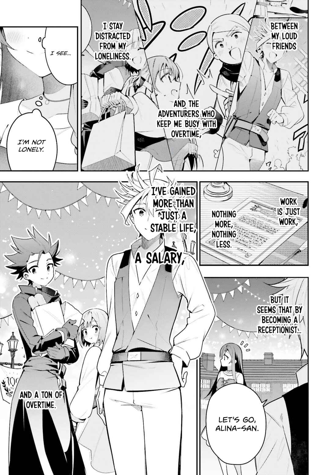 Page 32 Chapter 39 Guild no Uketsukejou Desu ga, Zangyou wa Iya Nanode Boss wo Solo Toubatsu Shiyou to Omoimasu