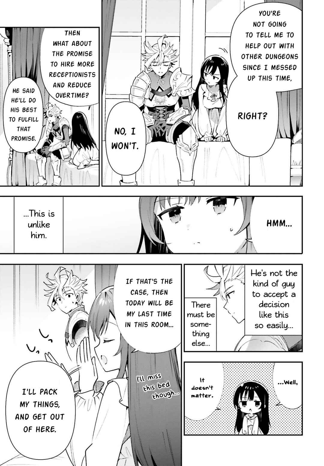 Page 19 Chapter 14 Guild no Uketsukejou Desu ga, Zangyou wa Iya Nanode Boss wo Solo Toubatsu Shiyou to Omoimasu