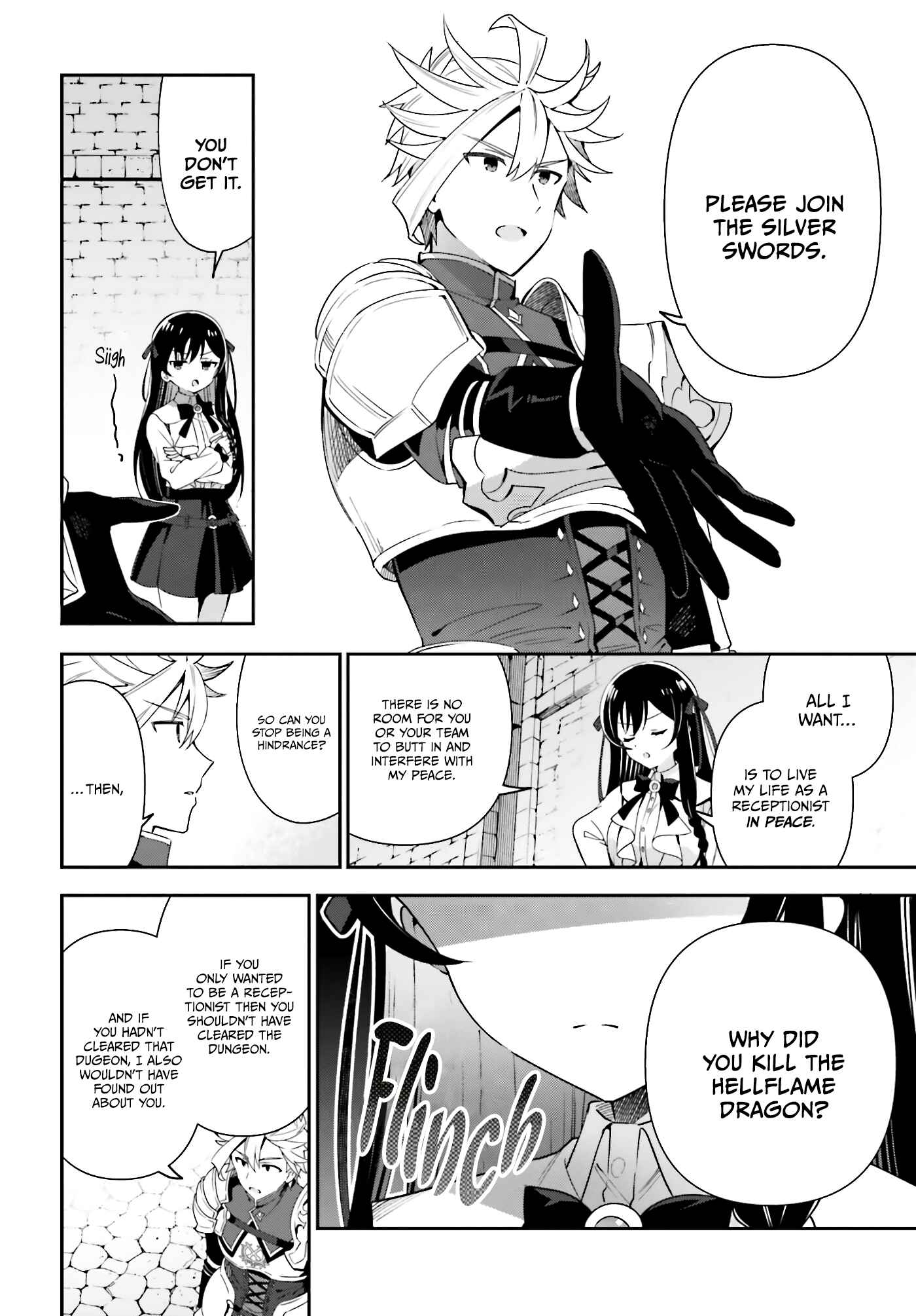 Page 23 Chapter 3 Guild no Uketsukejou Desu ga, Zangyou wa Iya Nanode Boss wo Solo Toubatsu Shiyou to Omoimasu