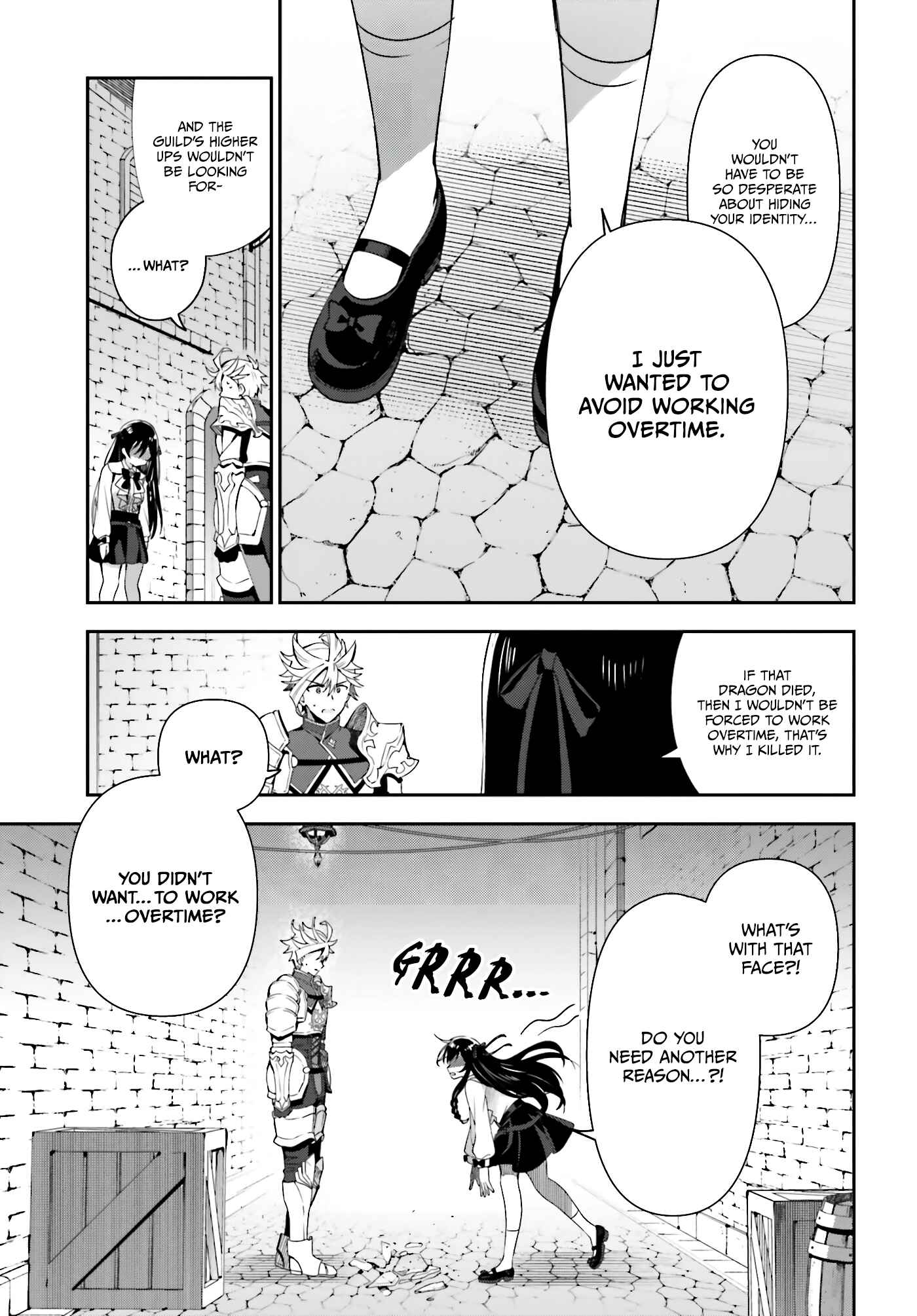 Page 24 Chapter 3 Guild no Uketsukejou Desu ga, Zangyou wa Iya Nanode Boss wo Solo Toubatsu Shiyou to Omoimasu