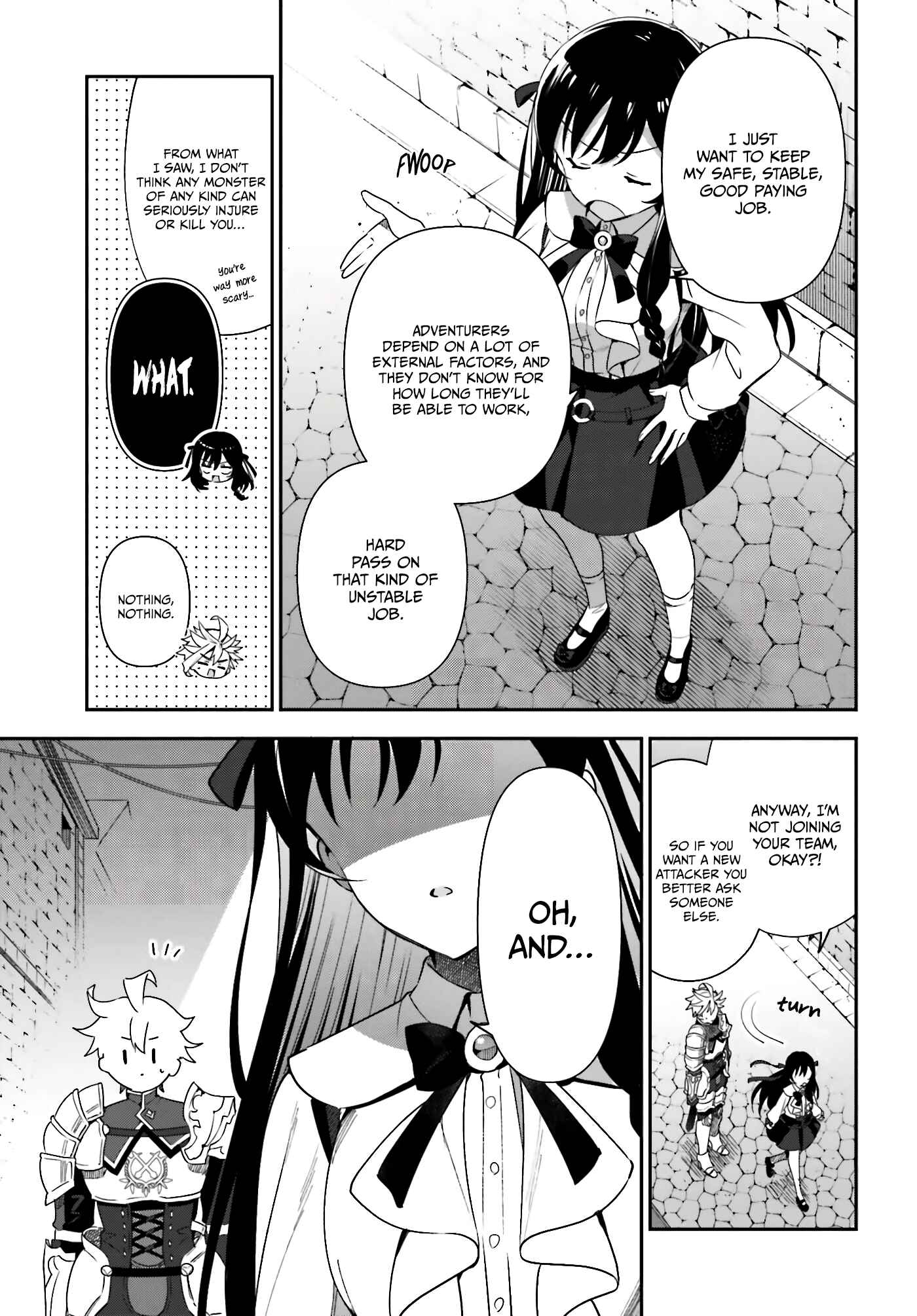 Page 26 Chapter 3 Guild no Uketsukejou Desu ga, Zangyou wa Iya Nanode Boss wo Solo Toubatsu Shiyou to Omoimasu