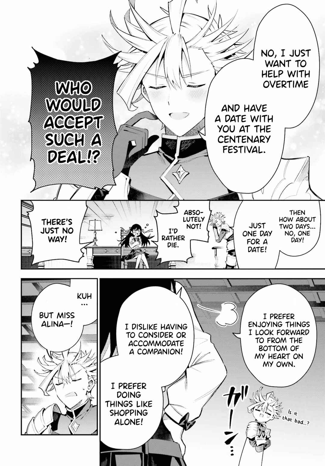 Page 14 Chapter 26 Guild no Uketsukejou Desu ga, Zangyou wa Iya Nanode Boss wo Solo Toubatsu Shiyou to Omoimasu