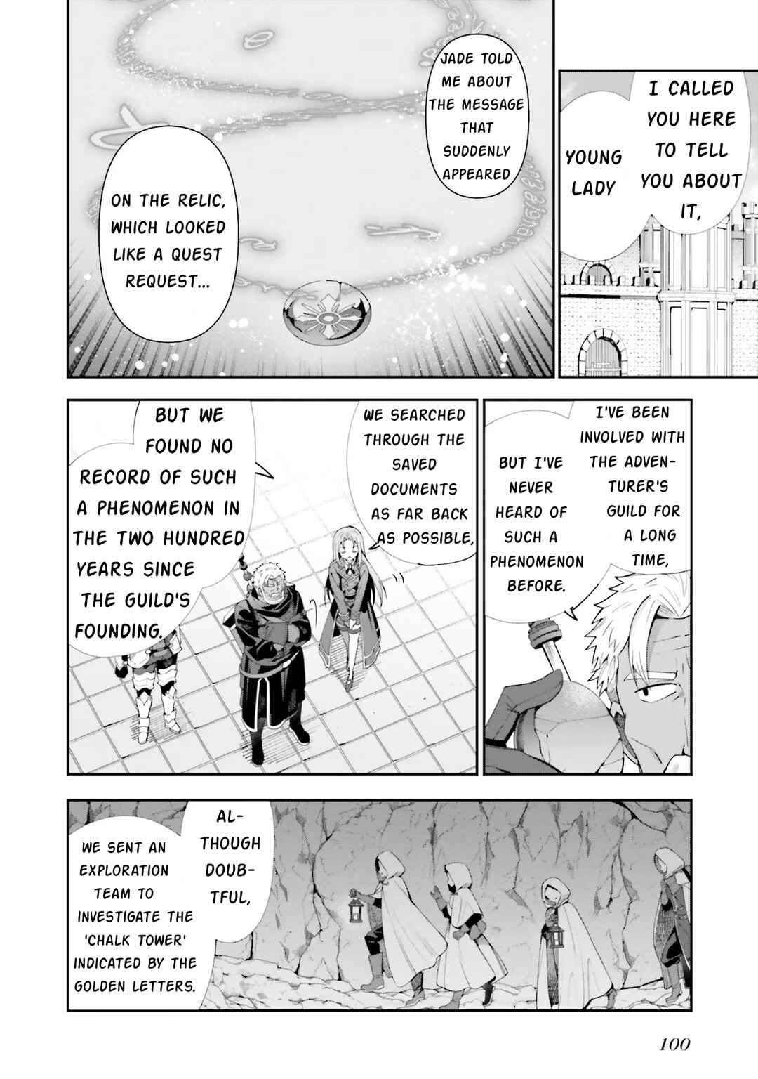 Page 8 Chapter 10 Guild no Uketsukejou Desu ga, Zangyou wa Iya Nanode Boss wo Solo Toubatsu Shiyou to Omoimasu