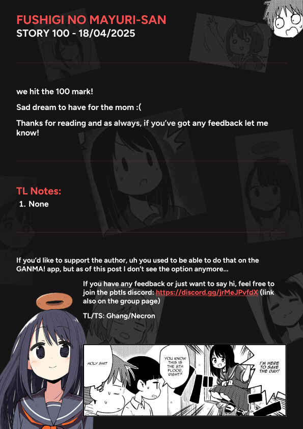 Page 5 Chapter 100 Fushigi no Mayuri-san