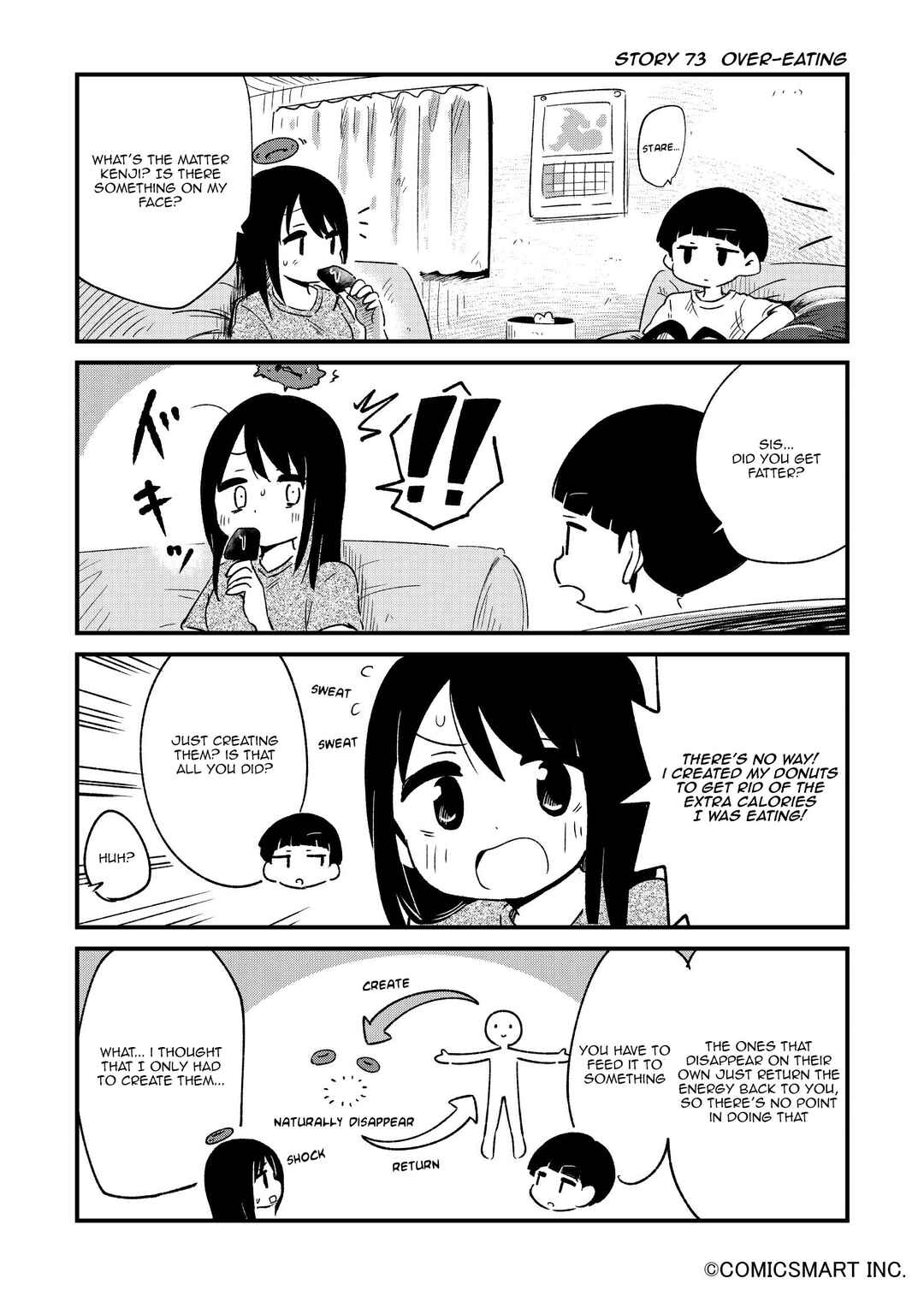Page 1 Chapter 73 Fushigi no Mayuri-san