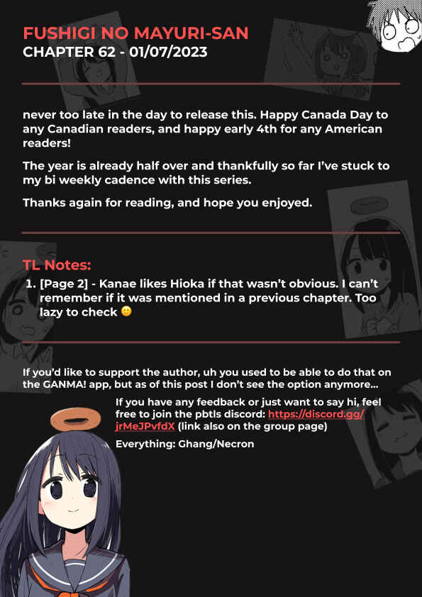 Page 5 Chapter 62 Fushigi no Mayuri-san