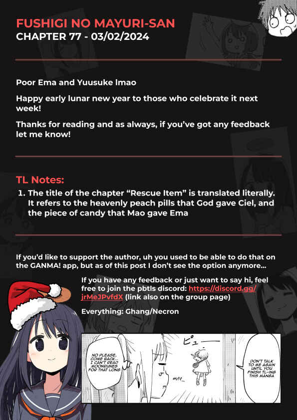 Page 5 Chapter 77 Fushigi no Mayuri-san