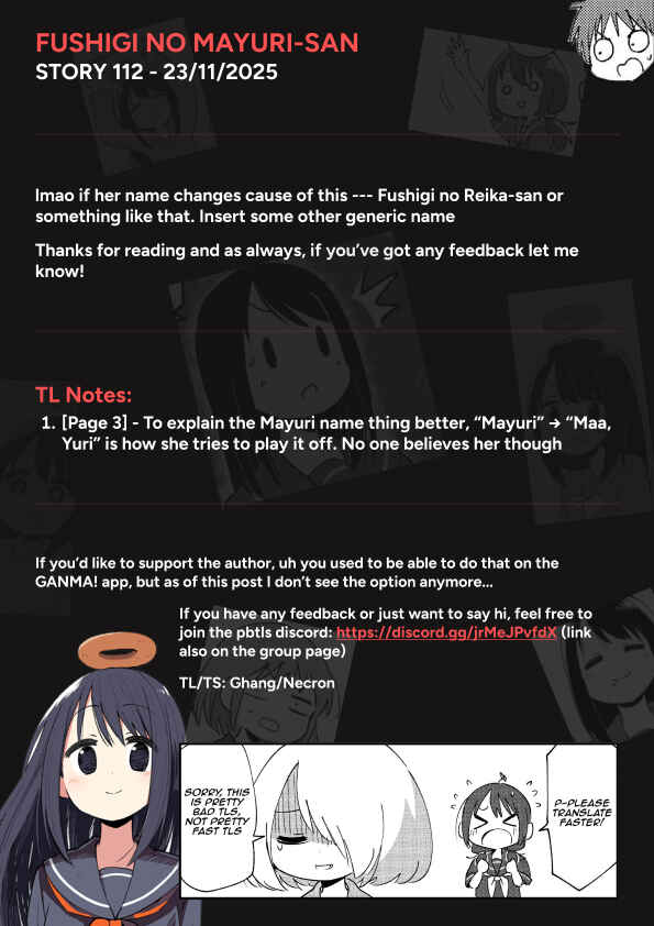 Page 5 Chapter 112 Fushigi no Mayuri-san