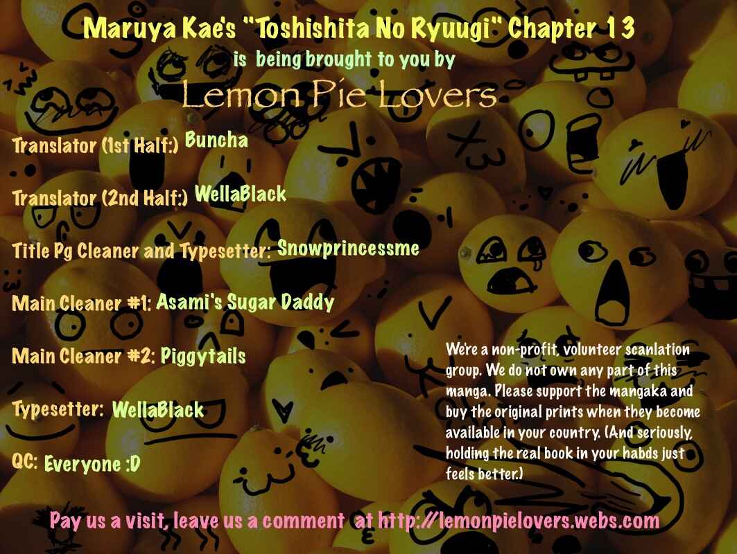 Page 33 Chapter 13 Toshishita no Ryuugi