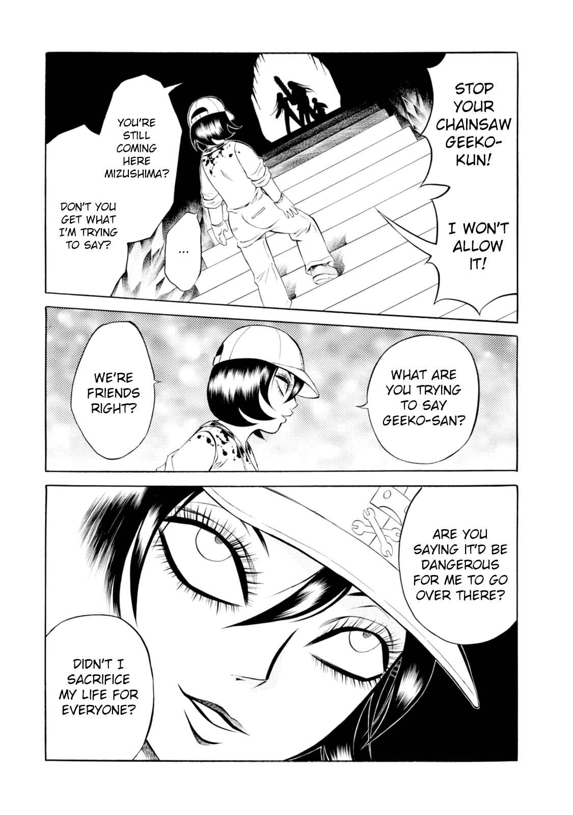Page 14 Chapter 61 Chimamire Sukeban Chainsaw