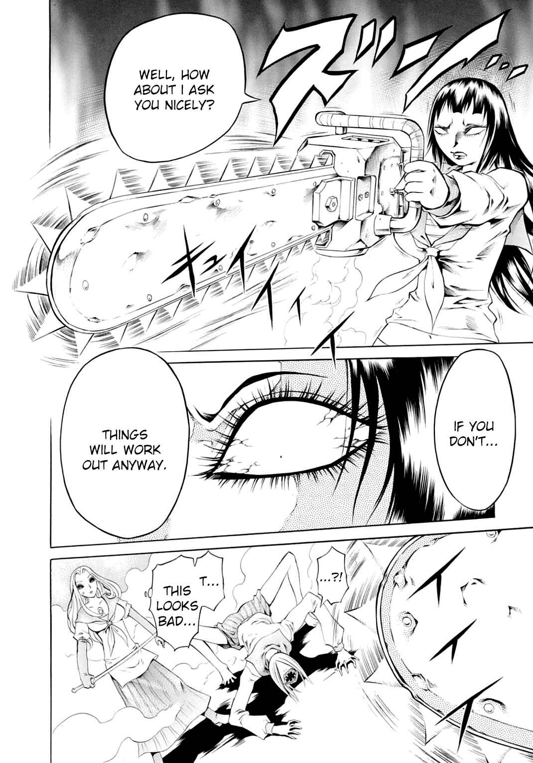 Page 10 Chapter 25 Chimamire Sukeban Chainsaw