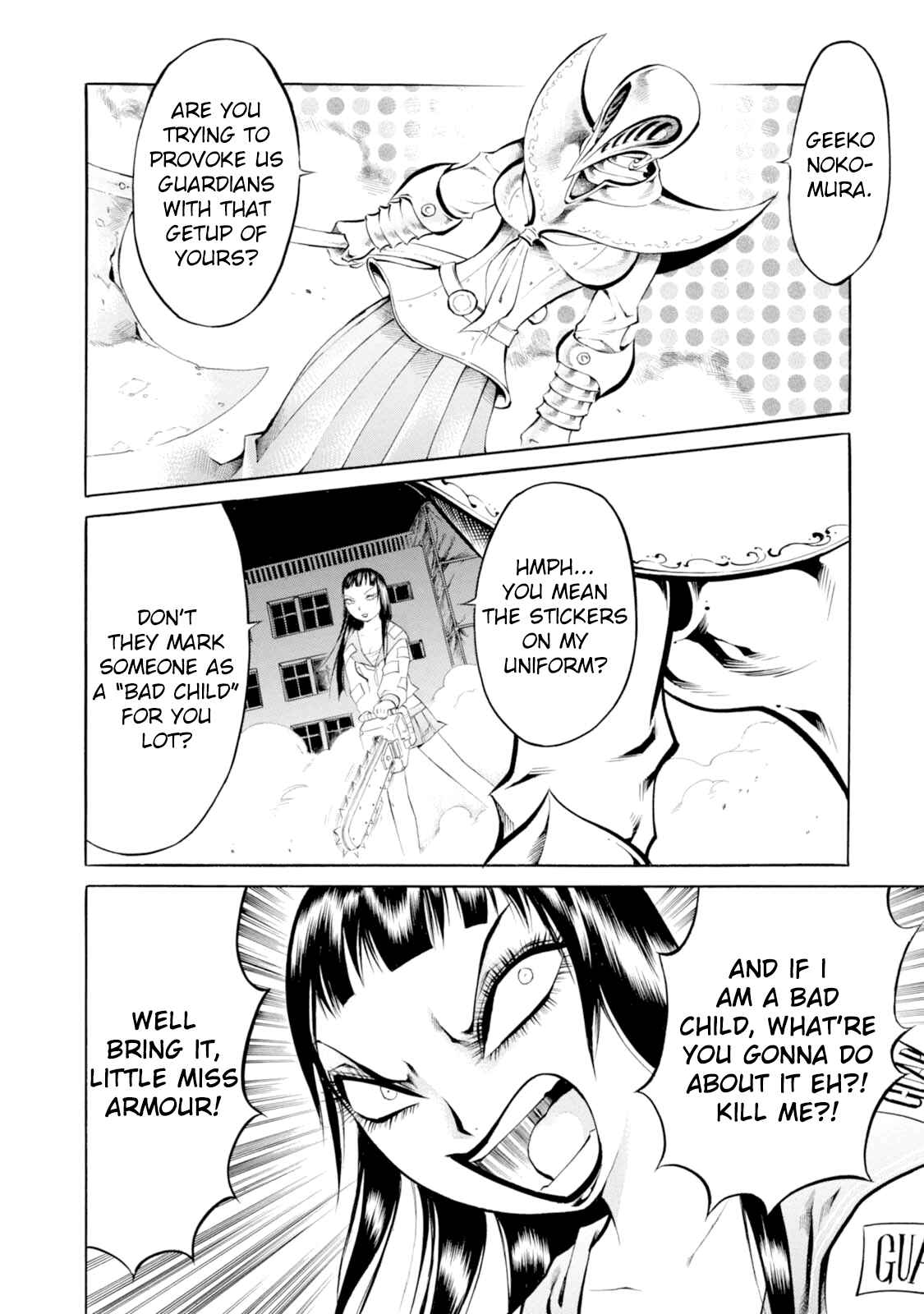 Page 8 Chapter 28 Chimamire Sukeban Chainsaw