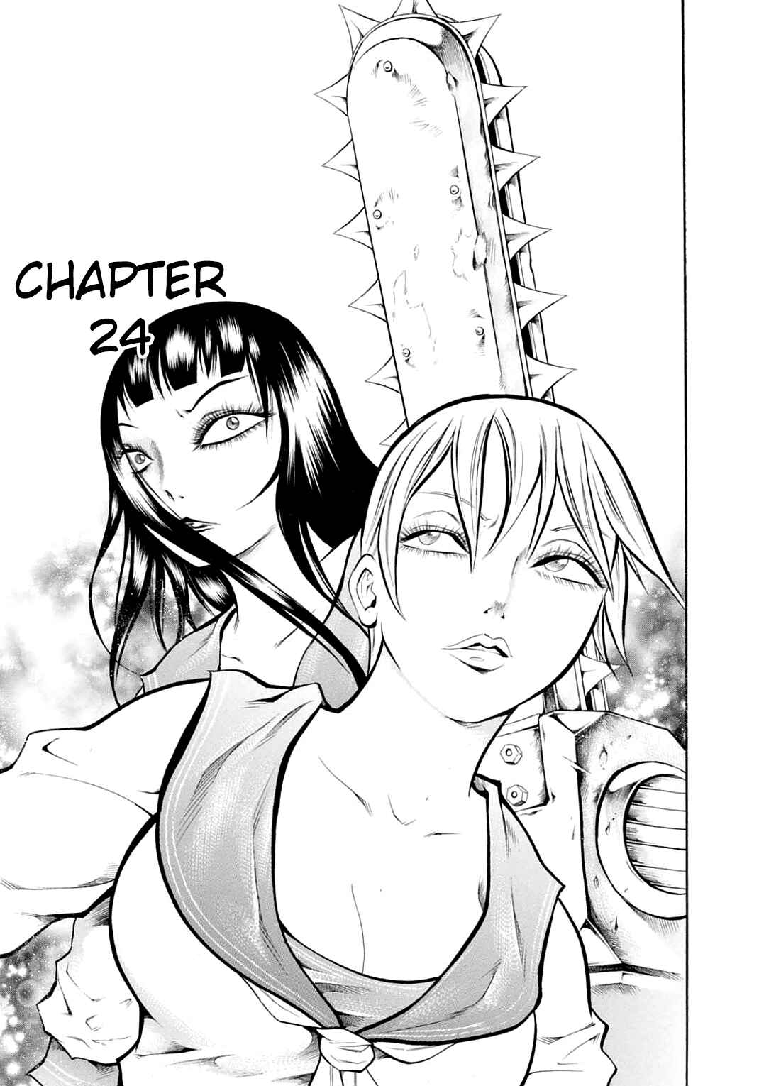 Page 1 Chapter 24 Chimamire Sukeban Chainsaw