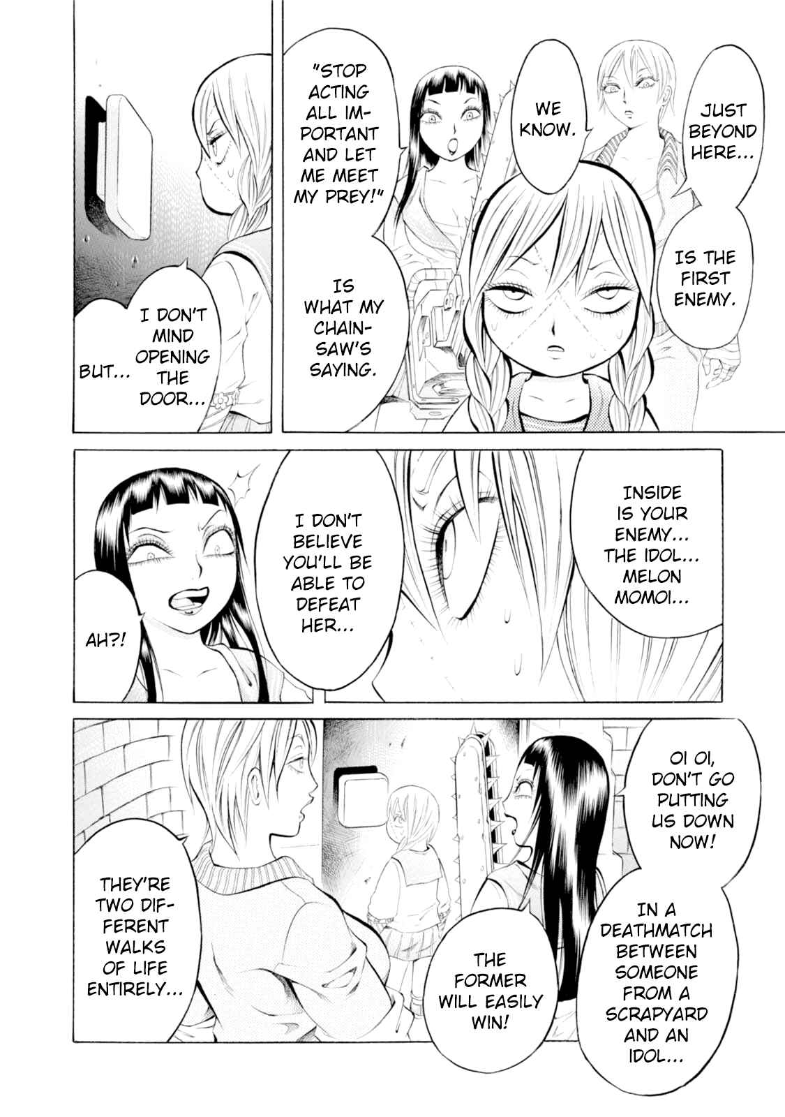 Page 14 Chapter 42 Chimamire Sukeban Chainsaw