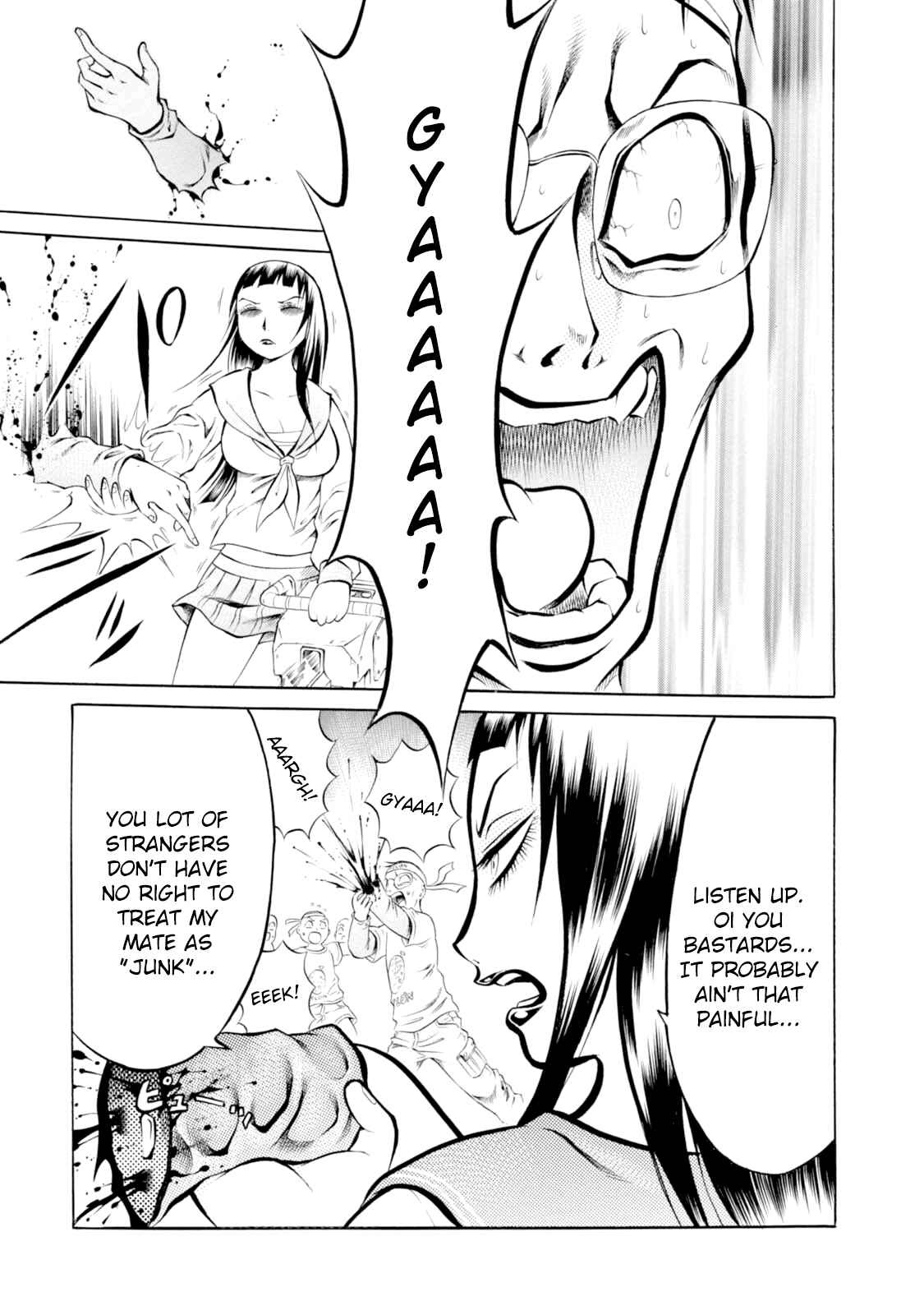 Page 22 Chapter 43 Chimamire Sukeban Chainsaw