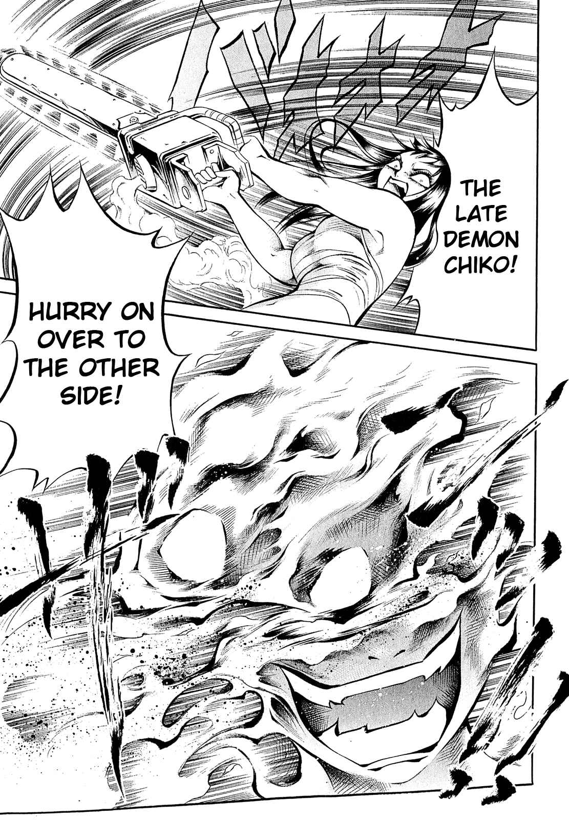 Page 23 Chapter 4 Chimamire Sukeban Chainsaw