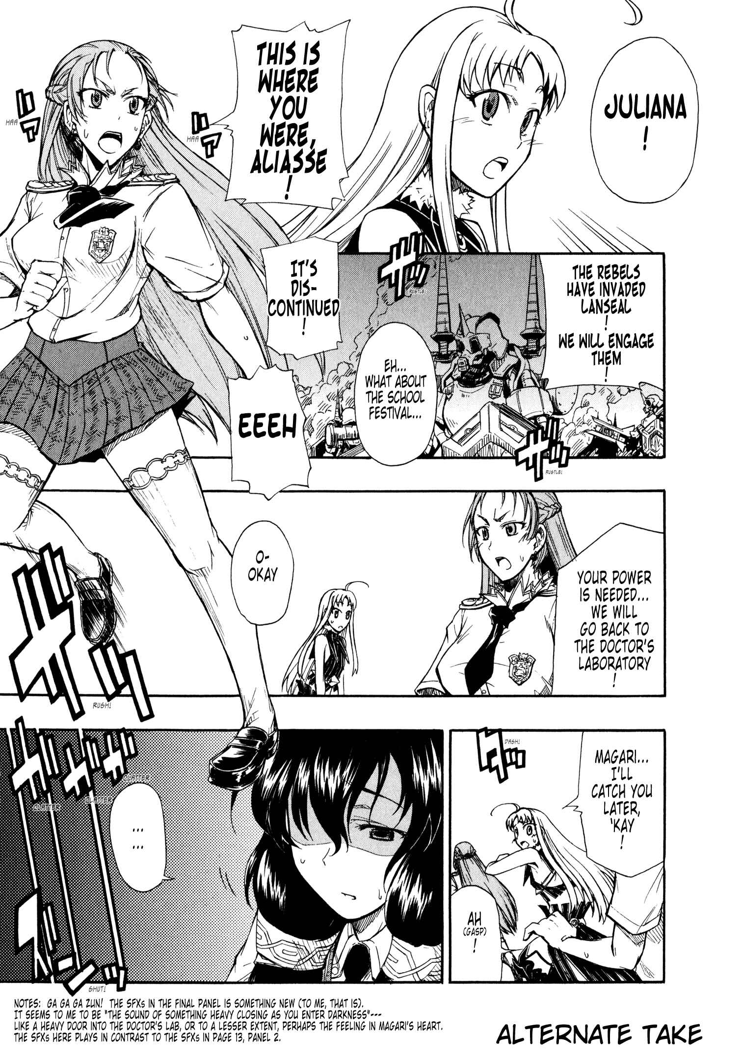 Page 6 Chapter 10.2 Valkyria Chronicles 2 - Aliasse of The Blue Light