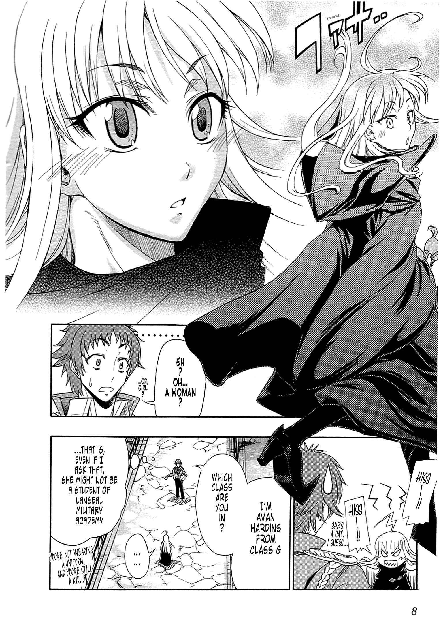 Page 10 Chapter 0 Valkyria Chronicles 2 - Aliasse of The Blue Light