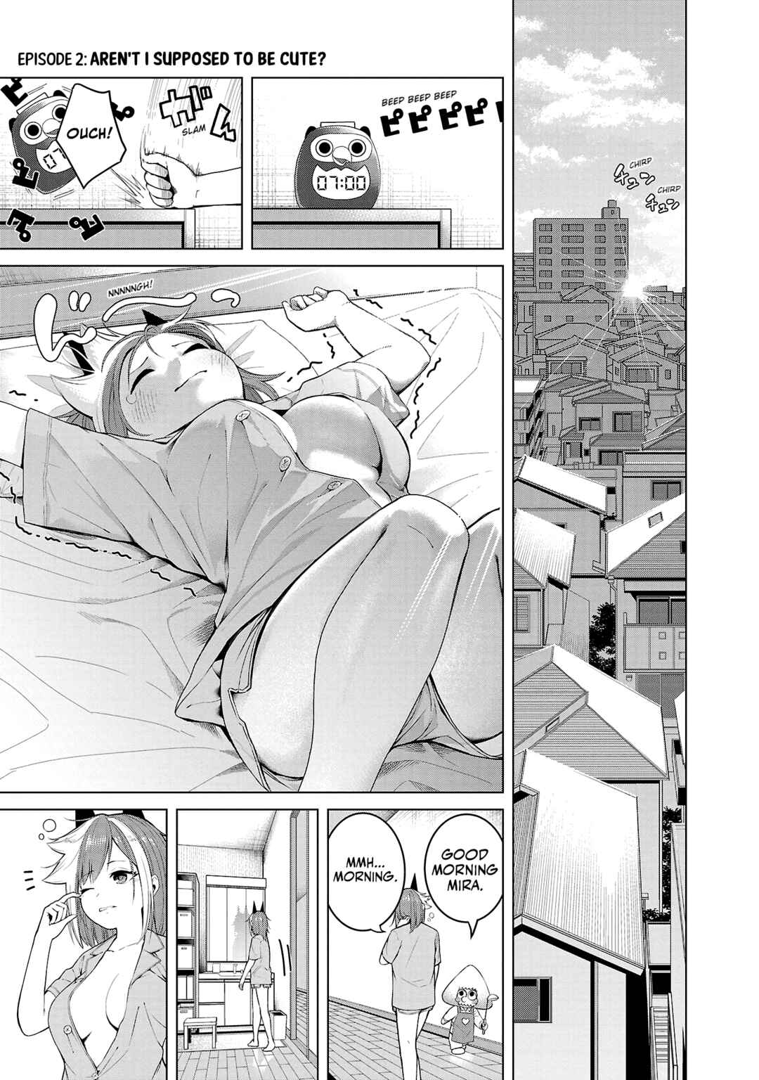 Page 1 Chapter 2 Kaijin Mira no Dai 2 Keitai ga Kawaisugiru