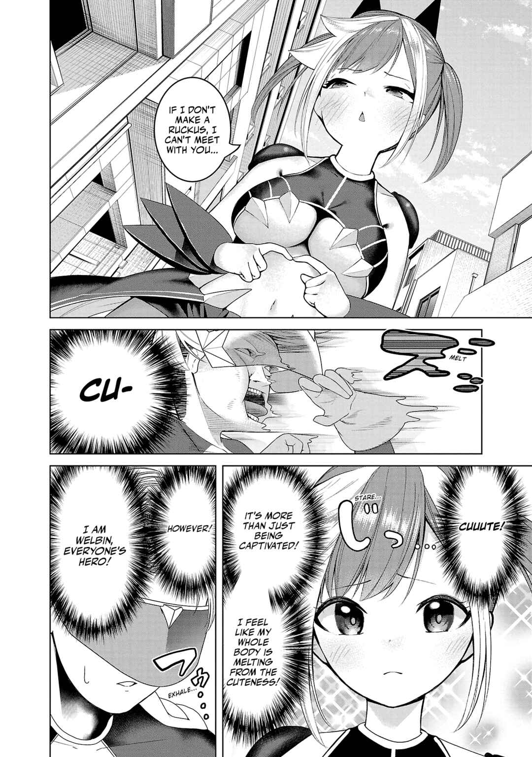 Page 10 Chapter 2 Kaijin Mira no Dai 2 Keitai ga Kawaisugiru