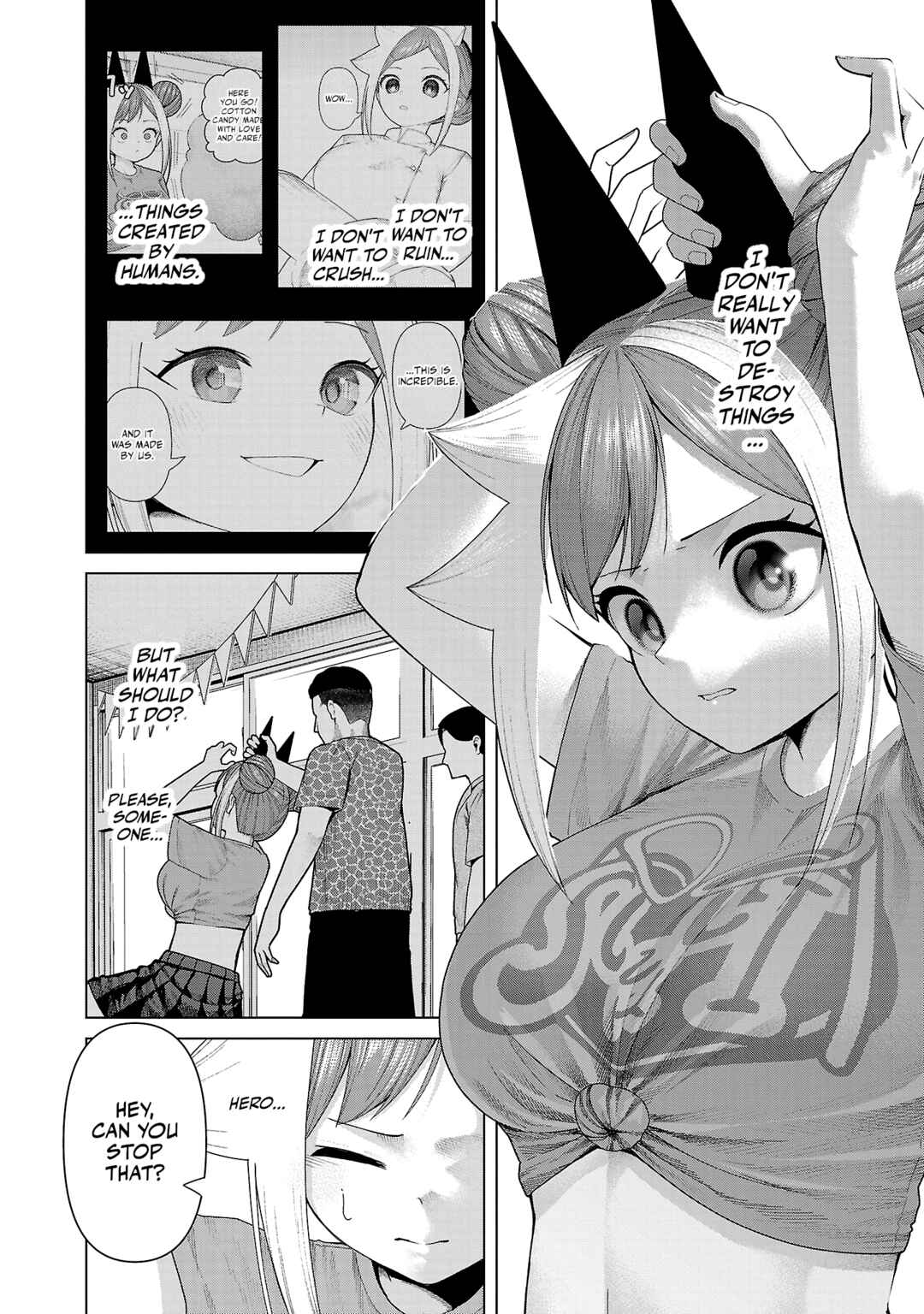 Page 8 Chapter 22 Kaijin Mira no Dai 2 Keitai ga Kawaisugiru