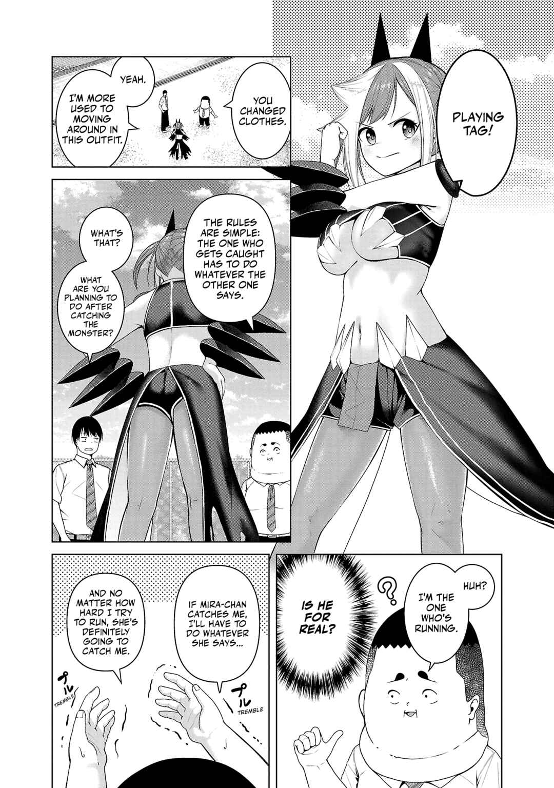 Page 4 Chapter 4 Kaijin Mira no Dai 2 Keitai ga Kawaisugiru