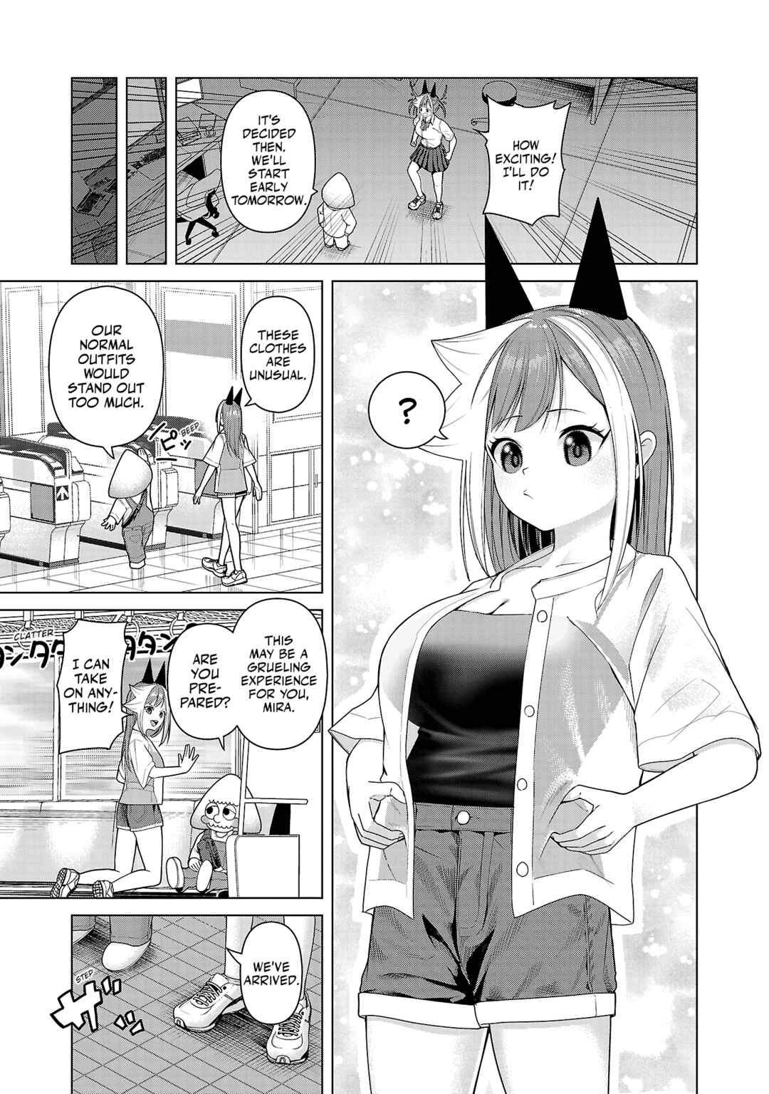 Page 11 Chapter 10 Kaijin Mira no Dai 2 Keitai ga Kawaisugiru