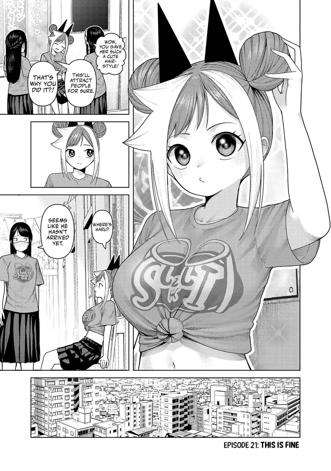 Page 1 Chapter 21 Kaijin Mira no Dai 2 Keitai ga Kawaisugiru