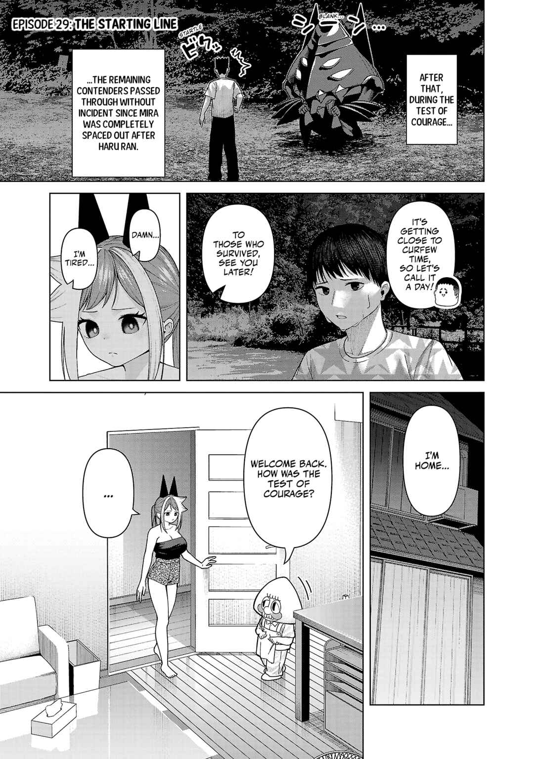 Page 1 Chapter 29 Kaijin Mira no Dai 2 Keitai ga Kawaisugiru