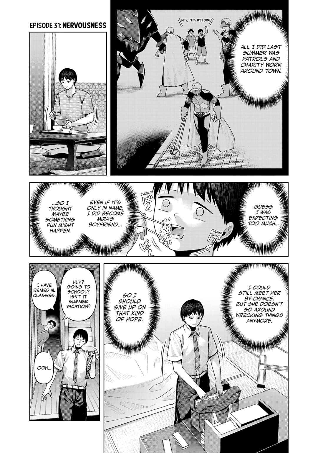 Page 1 Chapter 31 Kaijin Mira no Dai 2 Keitai ga Kawaisugiru