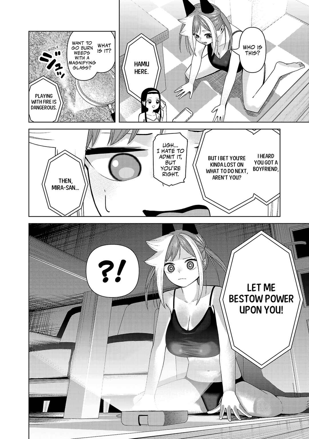 Page 12 Chapter 31 Kaijin Mira no Dai 2 Keitai ga Kawaisugiru