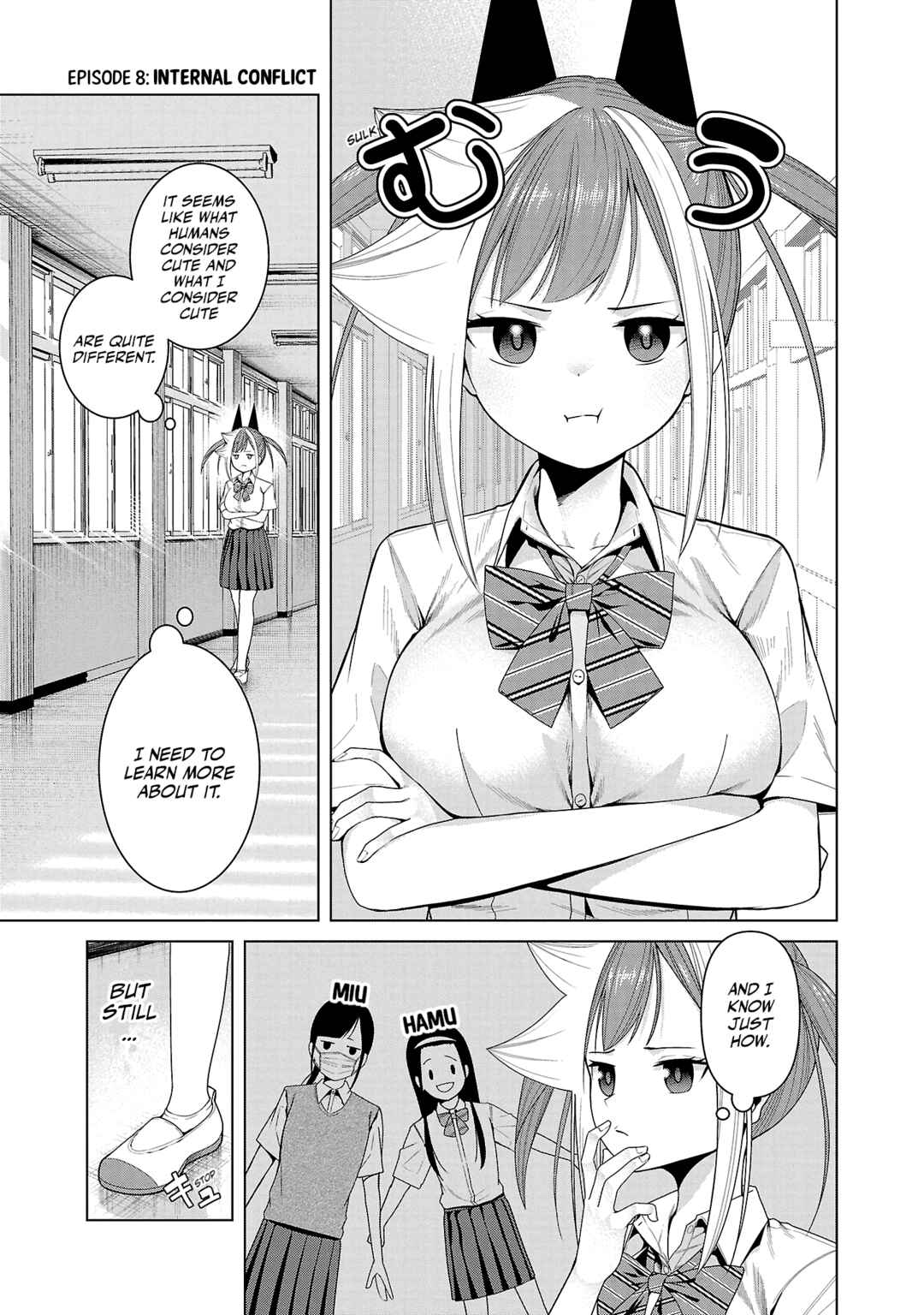 Page 1 Chapter 8 Kaijin Mira no Dai 2 Keitai ga Kawaisugiru