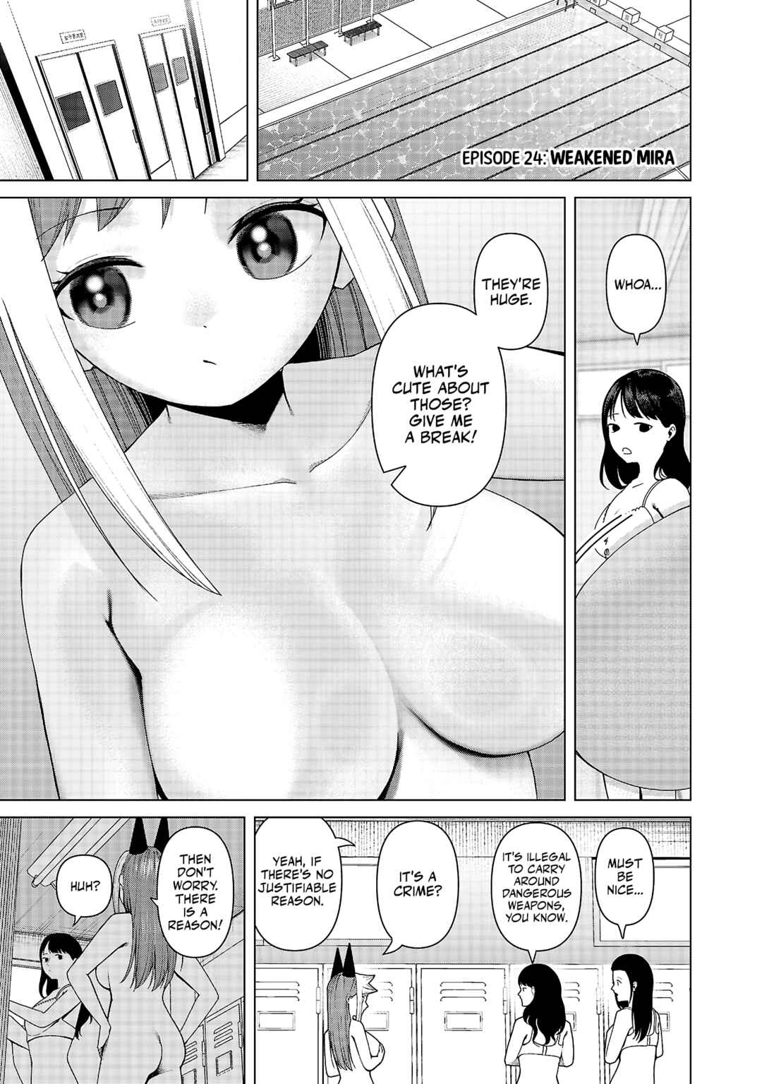 Page 1 Chapter 24 Kaijin Mira no Dai 2 Keitai ga Kawaisugiru