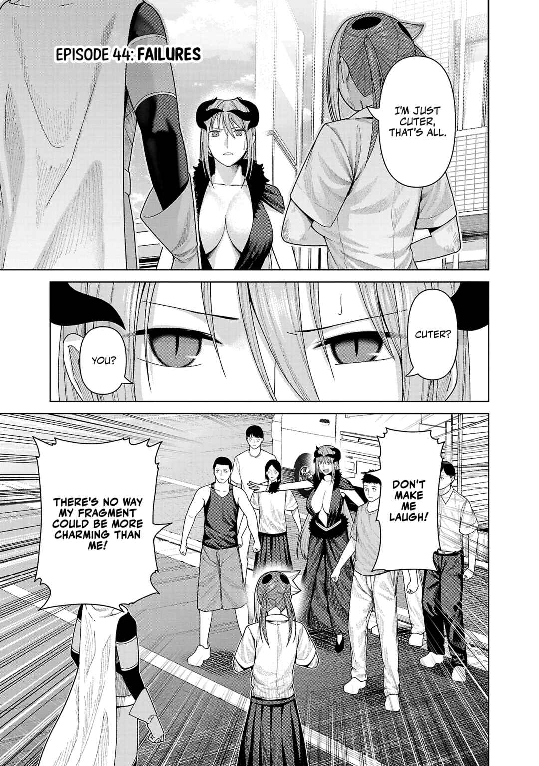 Page 1 Chapter 44 Kaijin Mira no Dai 2 Keitai ga Kawaisugiru